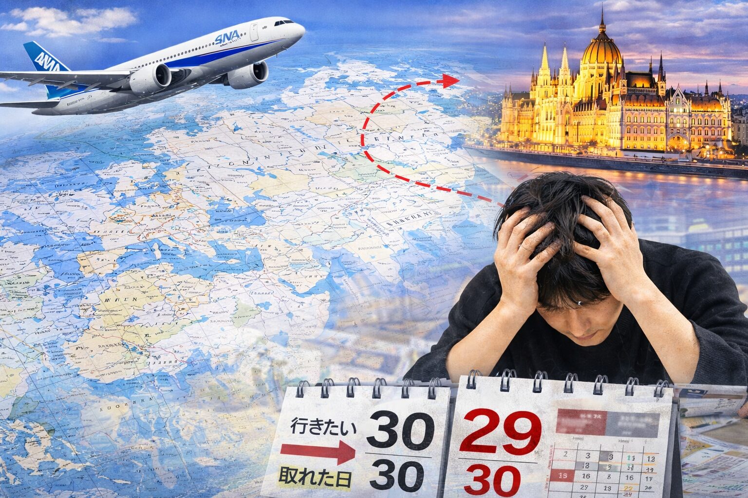 世界一周のルートは「行きたい場所」「行きたい日」だけで決められるものではなかった