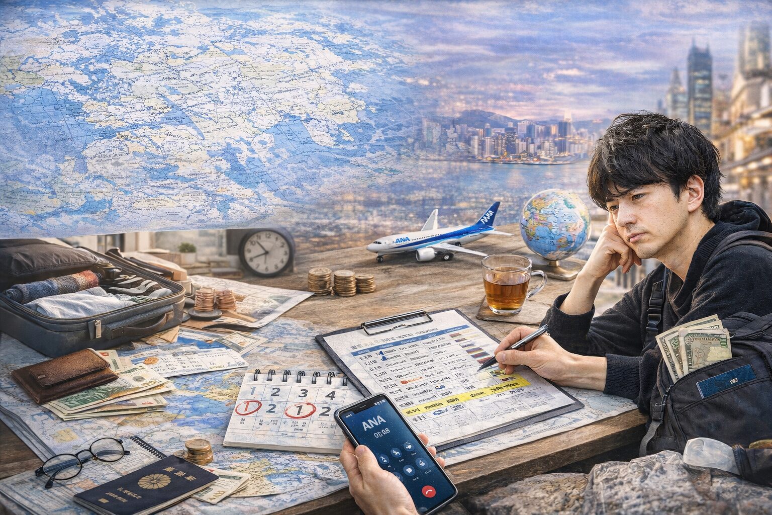 世界一周の旅程