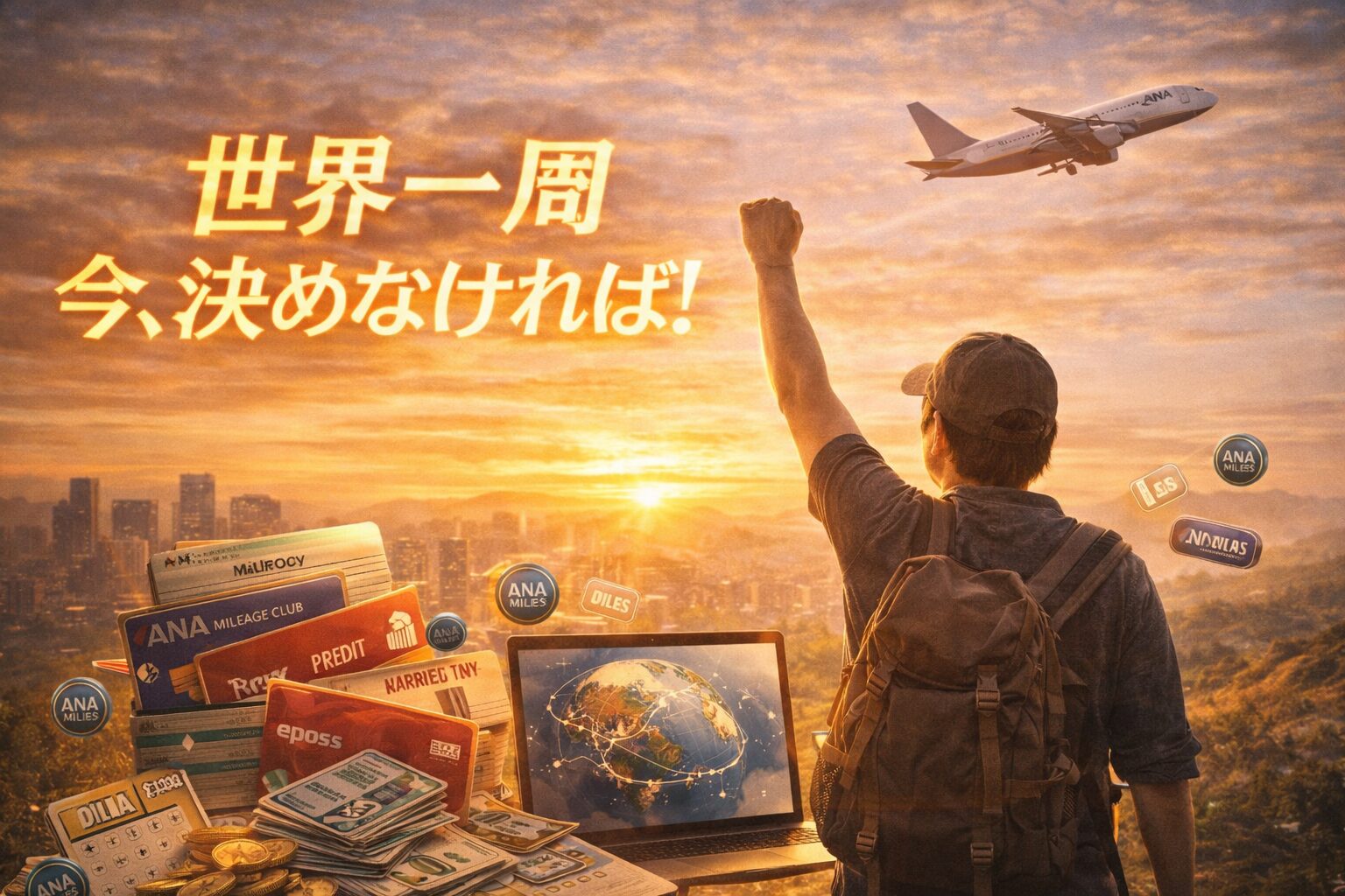 世界一周特典航空券の発券終了の発表が背中を押した