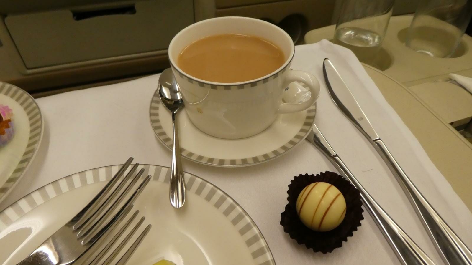 シンガポール航空-ビジネスクラス機内食