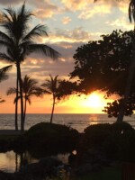 ハワイ島_サンセット ハワイ島_サンセット