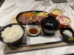 サーロインステーキ定食